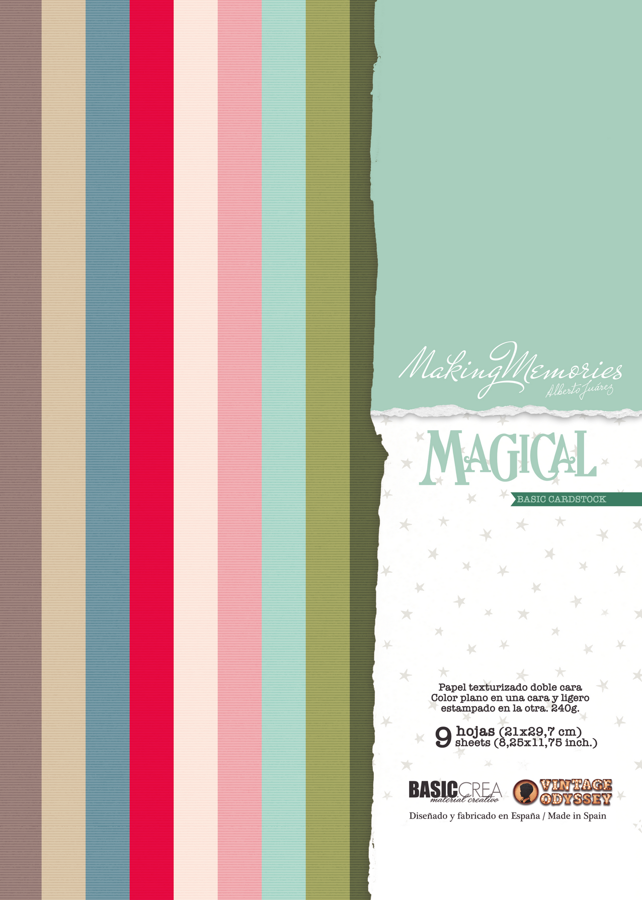 PACK PAPELES BASICOS A4 MAGICAL