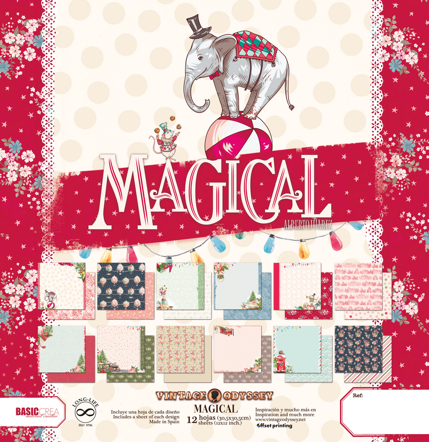 BLOCK DE PAPELES MAGICAL DE VINTAGE ODISSEY