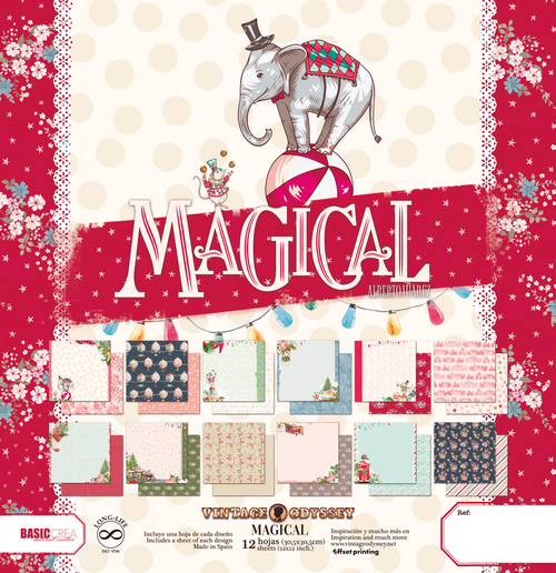 BLOCK DE PAPELES MAGICAL DE VINTAGE ODISSEY