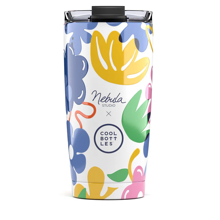 "VASO COOL BOTTLES / The Tumbler - Floral Madness 550ml