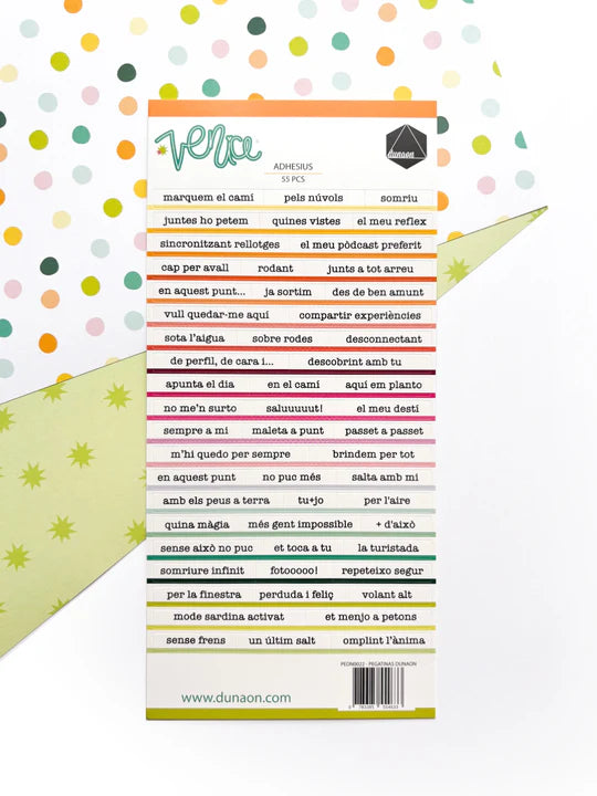 ADESIVO FRASE VENICE CATALÁN