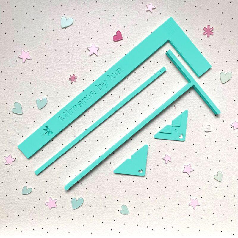 HERRAMIENTAS DE ENCUADERNACIÓN TURQUESA DE MIMAME BY LOLA