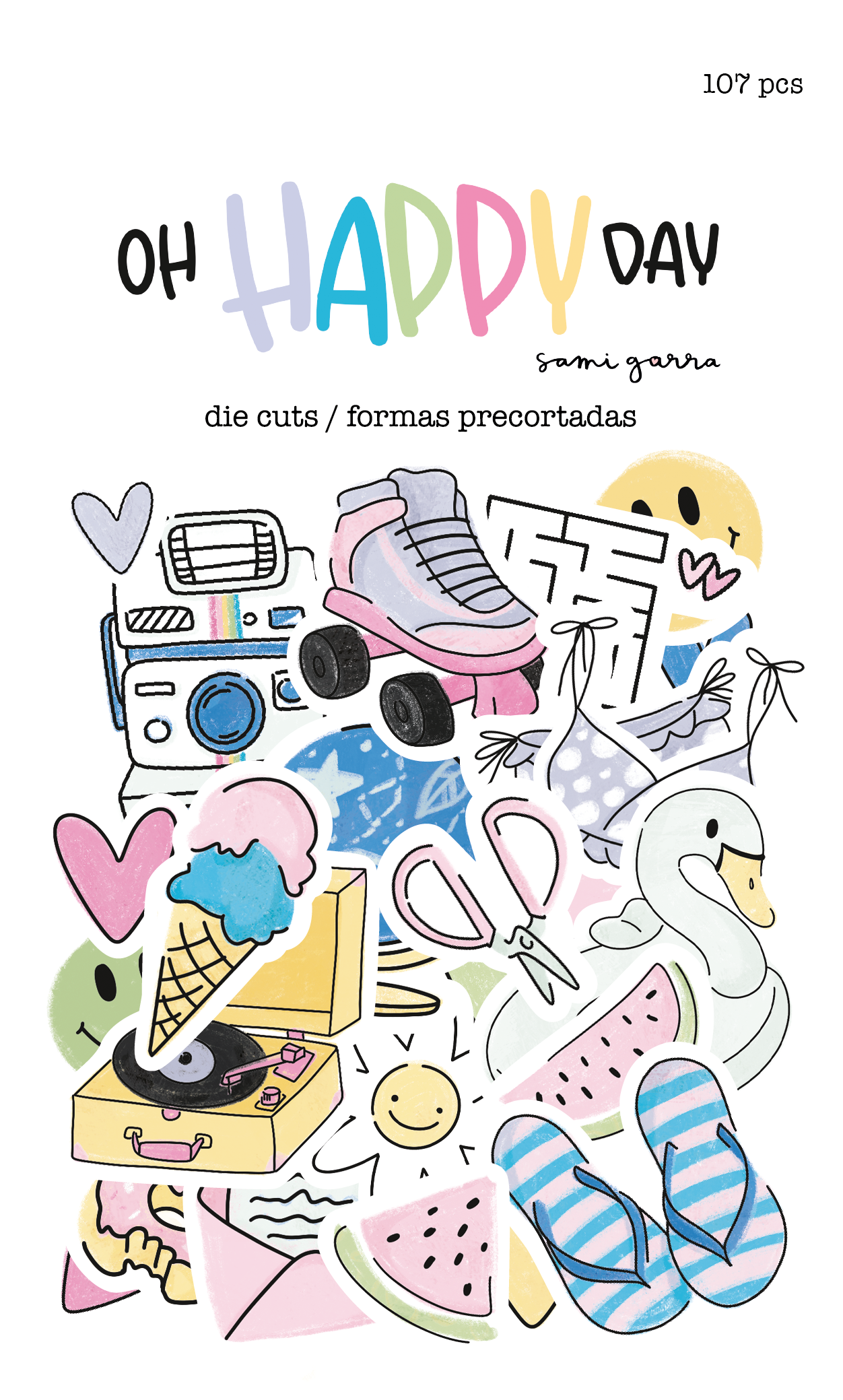 DIE CUTS OH HAPPY DAY DE SAMI GARRA