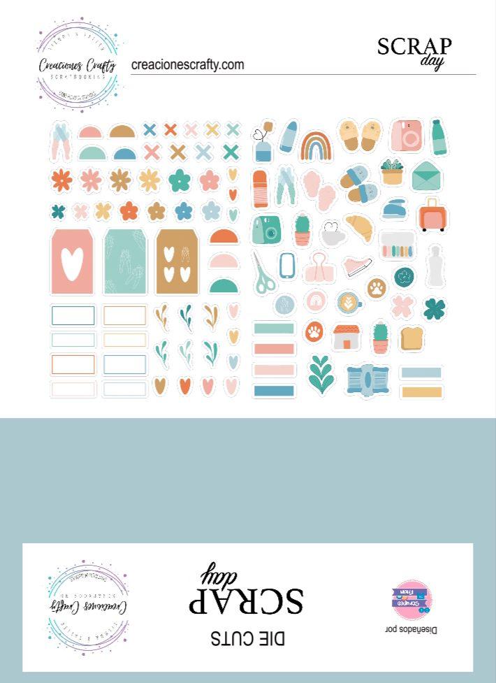DIE CUTS SCRAP DAY CREACIONES CRAFTY