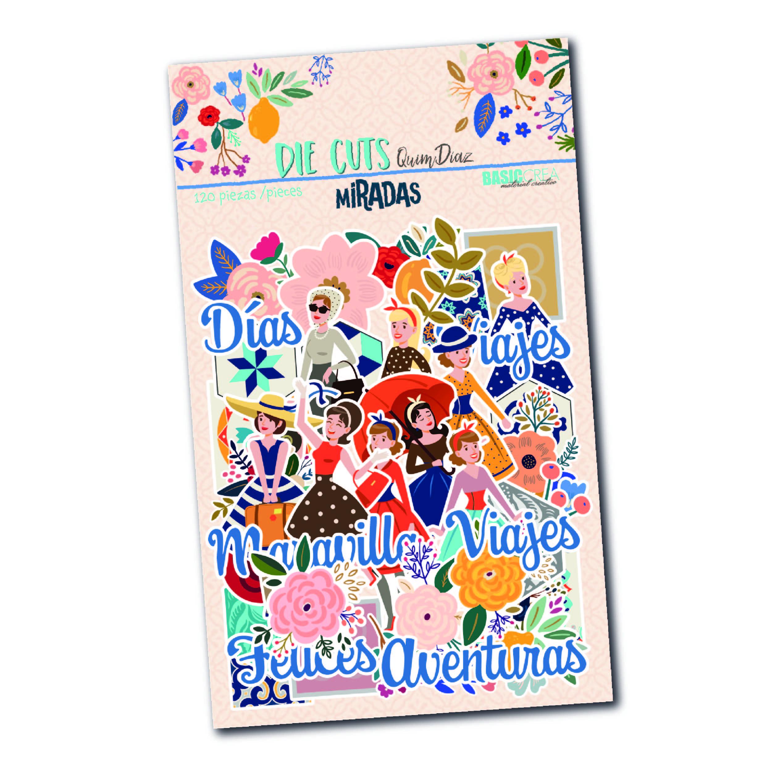 DIE CUTS MIRADAS DE COSES D´SCRAP
