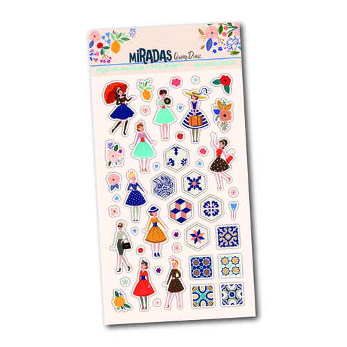 ADHESIVOS PUFFY MIRADAS DE COSES D´SCRAP