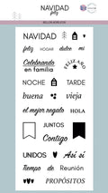 SELLO NAVIDAD FELIZ CREACIONES CRAFTY