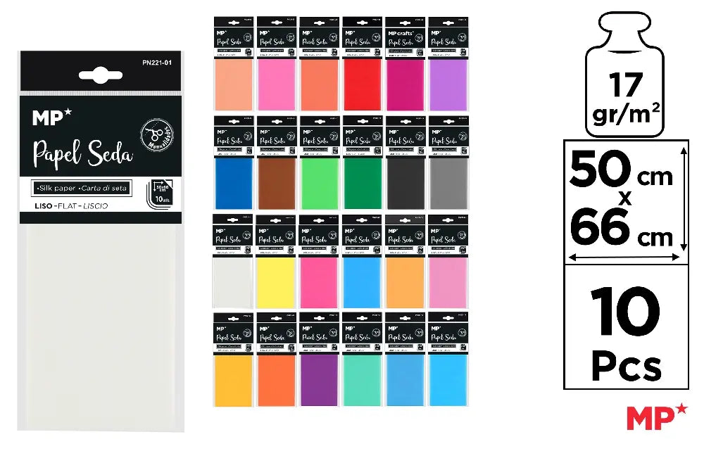 PAPEL SEDA COLORES SURTIDOS