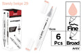 ROTULADORA DOBLE PUNTA A BASE DE ALCOHOL CHROMAX 29 BARELY BAIGE