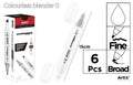 ROTULADORA DOBLE PUNTA A BASE DE ALCOHOL CHROMAX 3 COLOURLES BLENDER