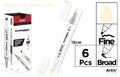 ROTULADORA DOBLE PUNTA A BASE DE ALCOHOL CHROMAX 141 BUTTER CAP YELLOW