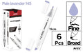 ROTULADORA DOBLE PUNTA A BASE DE ALCOHOL CHROMAX 145 PEAL LAVANDER