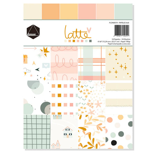 BLOC DE PAPELES 6x8 LATTE