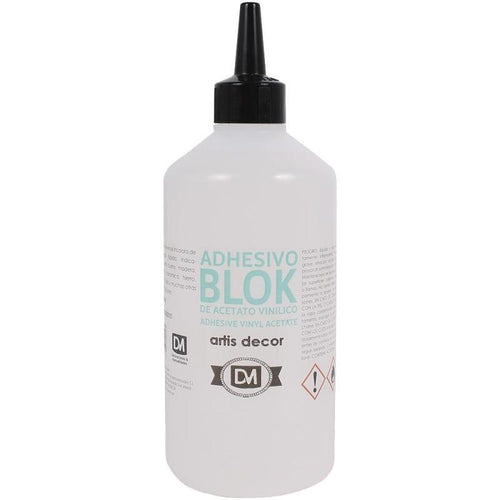 ADHESIVO BLOK DE ACETATO VINILICO ARTIS DECOR 500ML.