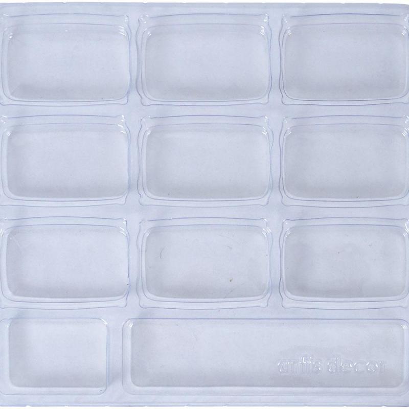 BANDEJA PARA TINTAS GRANDES CON 11 HUECOS ARTIS DECOR