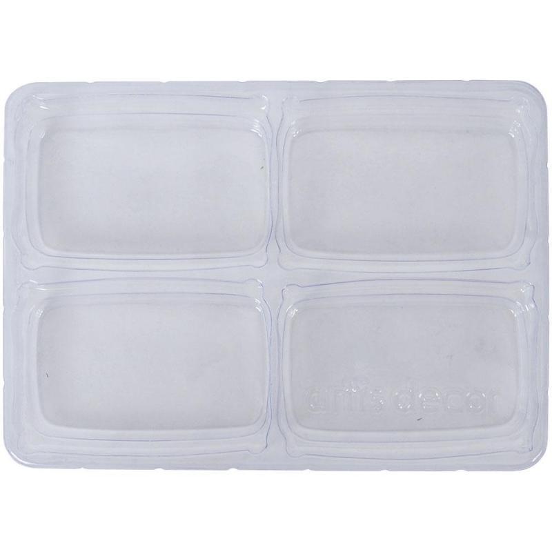 BANDEJA PARA TINTAS GRANDES CON 4 HUECOS ARTIS DECOR