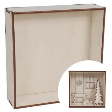 BASTIDOR PARA ESCENA NAVIDEÑA 252x255x73cm.