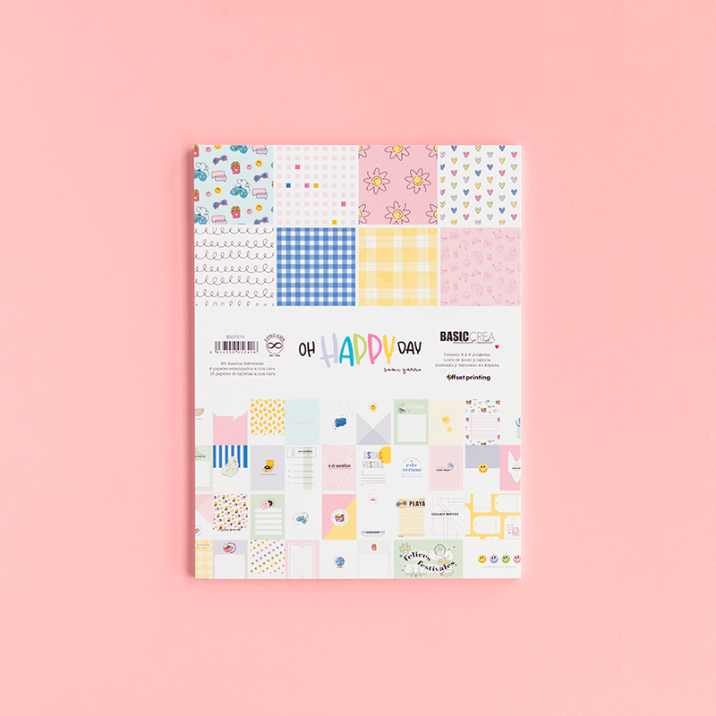 BLOC PEQUEÑO A5 OH HAPPY DAY DE SAMI GARRA