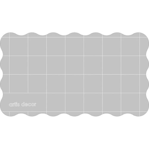 BASE ACRILICA PARA SELLOS ERGONOMICA CUADRICULADA BMA-09