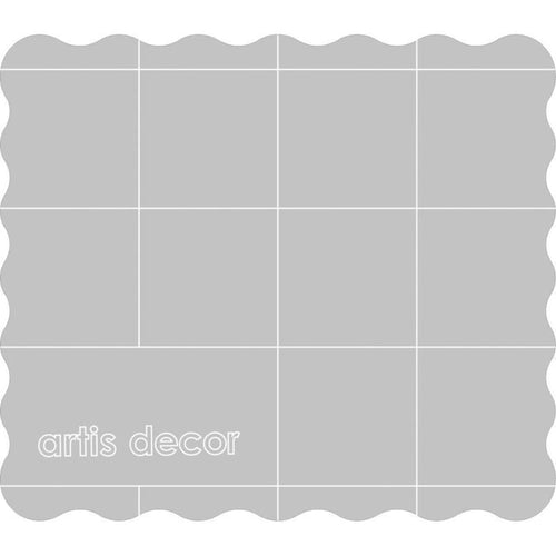 BASE ACRILICA PARA SELLOS ERGONOMICA CUADRICULADA BMA-11