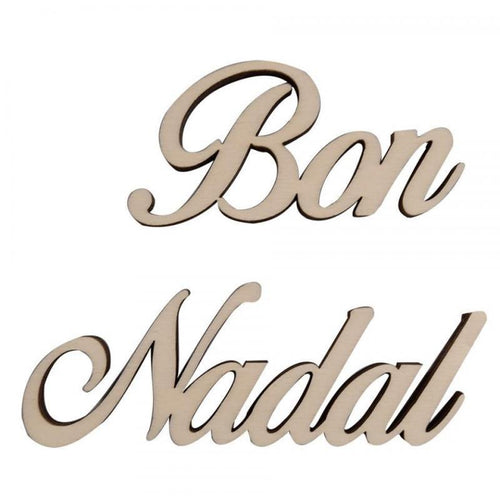 "BON NADAL 217 x 45 cm CHOPO (letra birds of paradise)