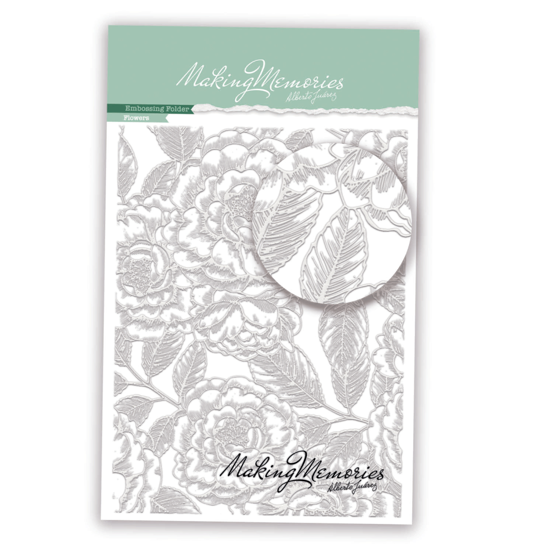 CARPETA DE EMBOSSING FLOWERS SUNNY HOUSE 15X20cm
