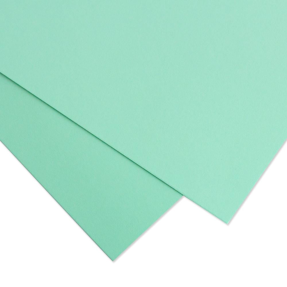 "CARTULINA LISA PREMIUM 12""x12"" MENTA MINTOPIA