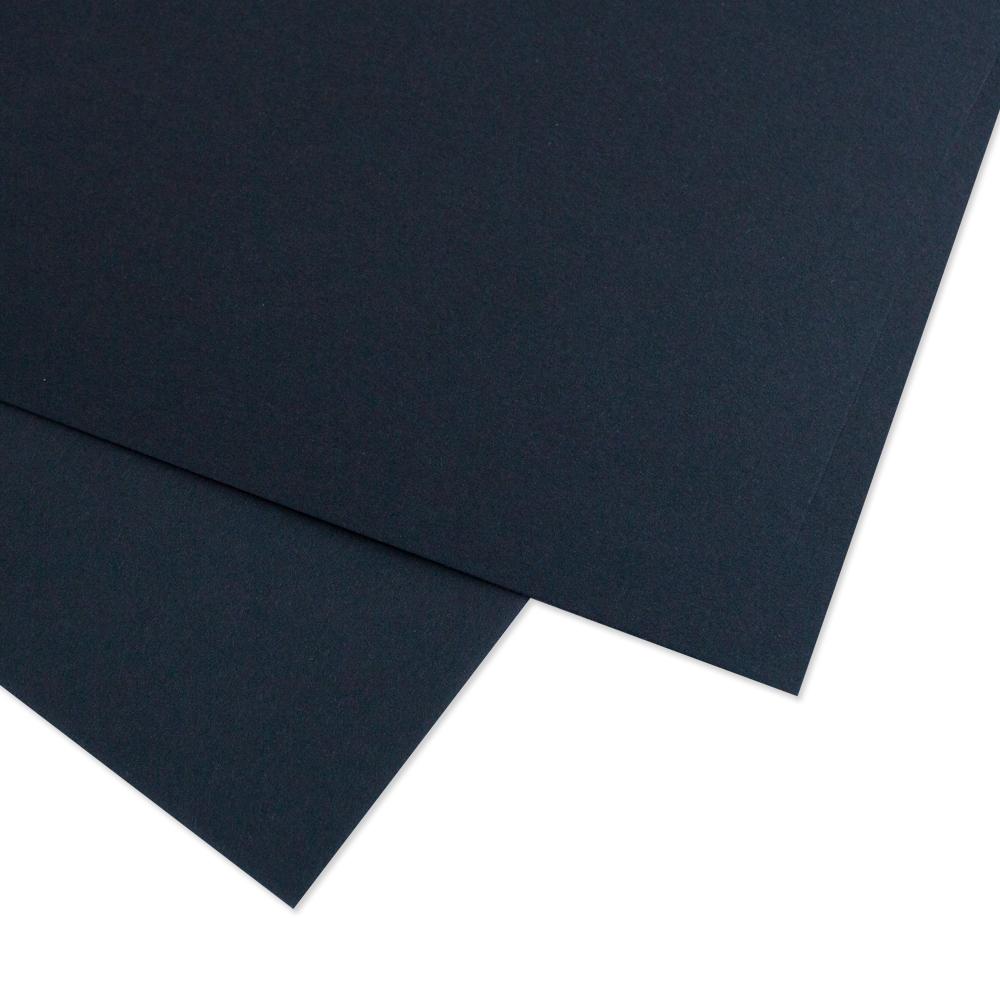 "CARTULINA LISA PREMIUM 12""x12"" NEGRO MINTOPIA