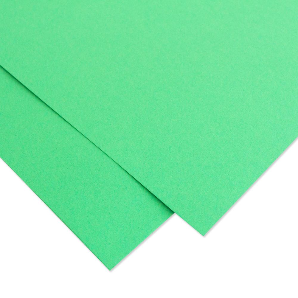 "CARTULINA LISA PREMIUM 12""x12"" VERDE PRADO MINTOPIA
