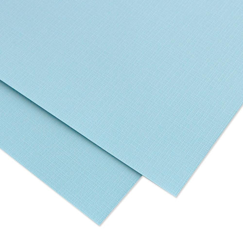 "CARTULINA TEXTURADA PREMIUM 12""x12"" CELESTE MINTOPIA