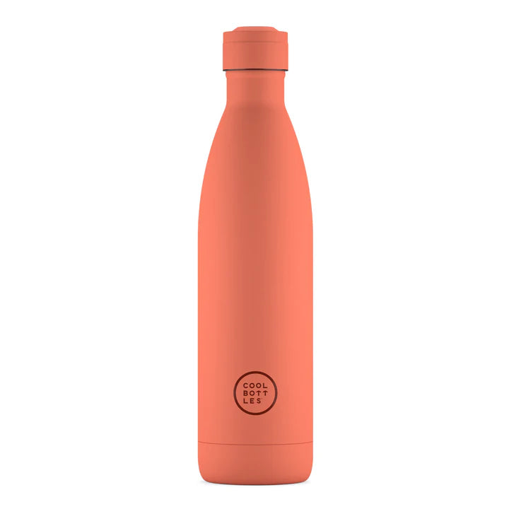 "BOTELLA COOL BOTTLES / The Bottle - Pastel Coral 750ml