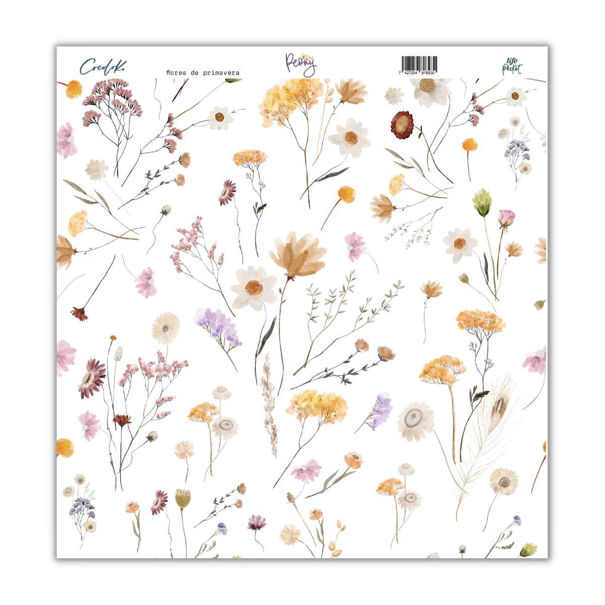 "VELLUM FORES DE PRIMAVERA PEONY DE COCOLOKO