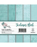 PAPELES DE SCRAPBOOKING TEXTURAS MINT X6