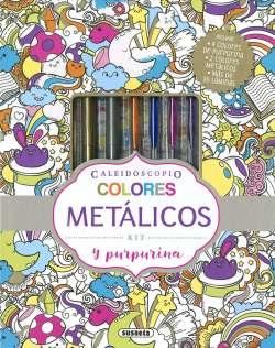 KIT COLORES METALICOS Y PURPURINA
