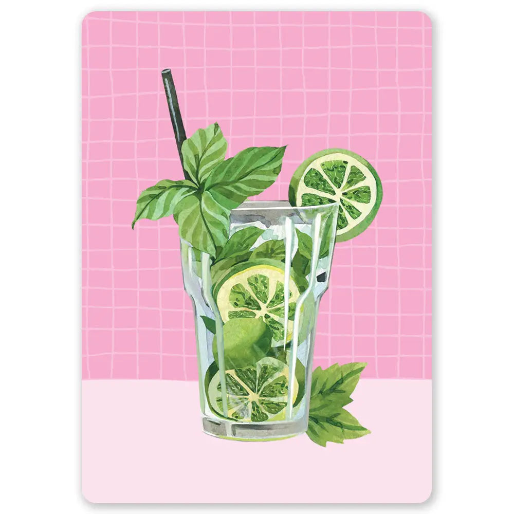 Tarjeta postal Mojito