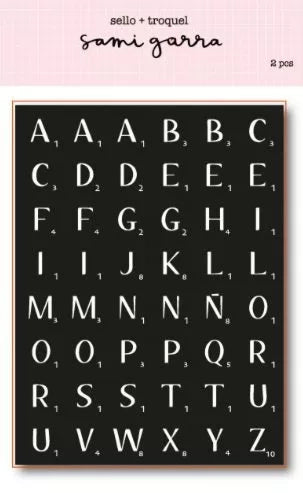 SELLO + TROQUEL SCRABBLE SIEMPRE DE SAMI GARRA