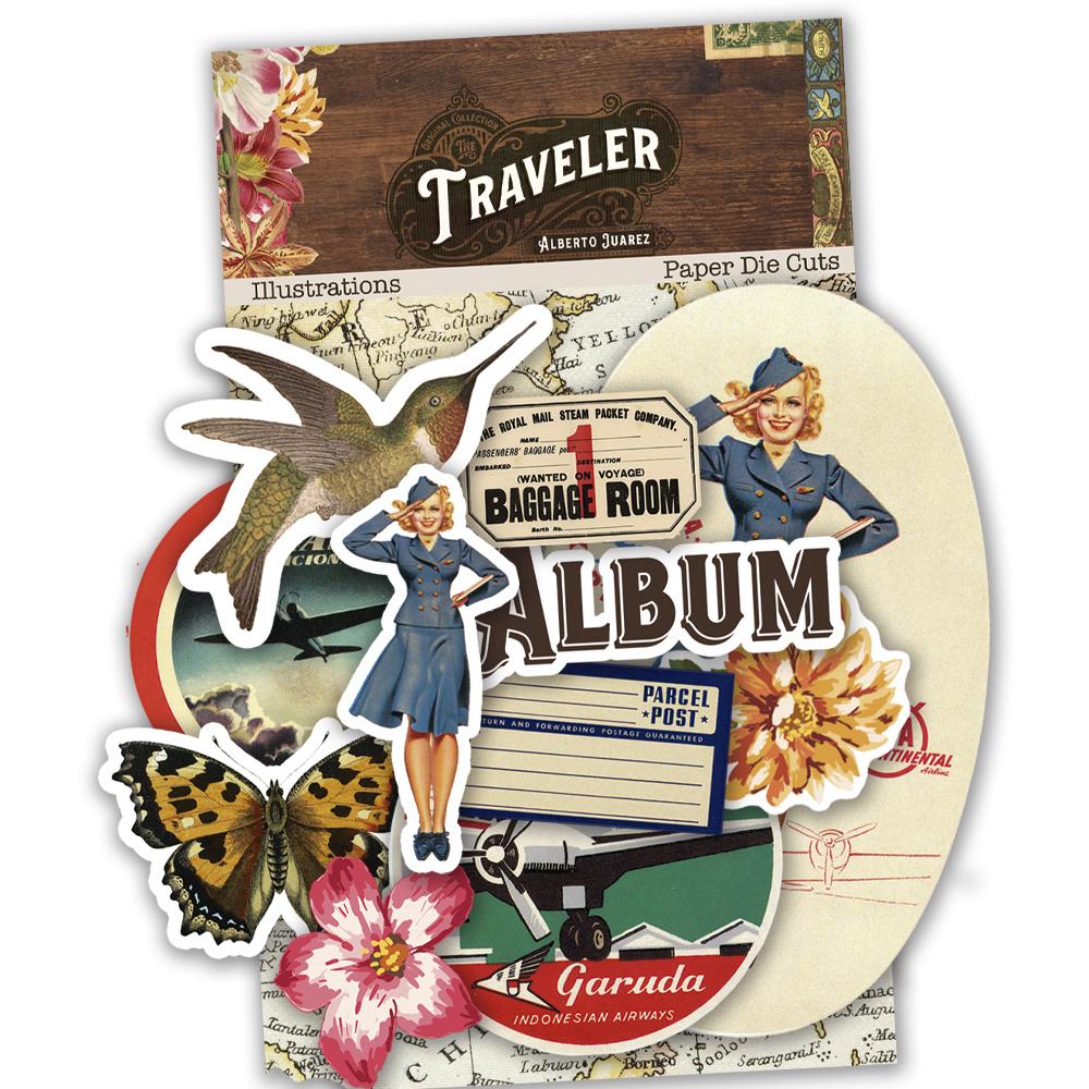 DIE CUTS TRAVELER DE VINTAGE ODISSEY