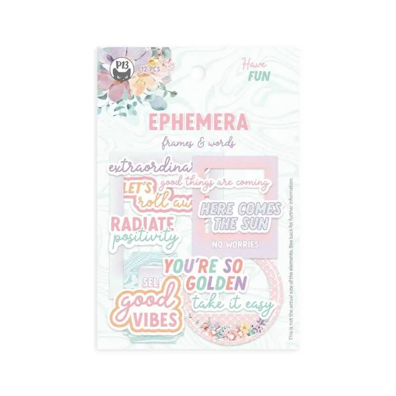 DIE CUTS SENTIMIENTOS HAVE FUN P13