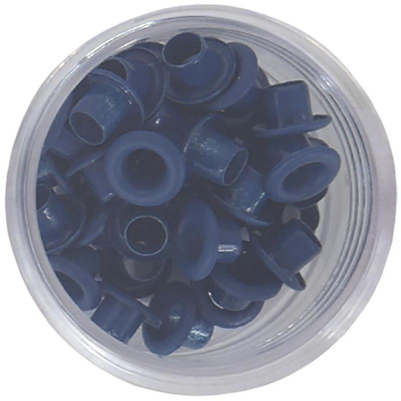 EYELETS DE ALUMINIO ARTIS DECOR CAJA 40 UNIDADES AZUL NOCHE