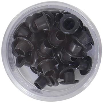 EYELETS X 4O UNIDADES NEGRO