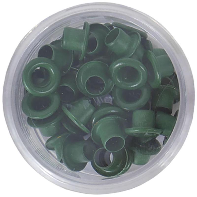 EYELETS DE ALUMINIO ARTIS DECOR CAJA 40 UNIDADES VERDE BOSQUE