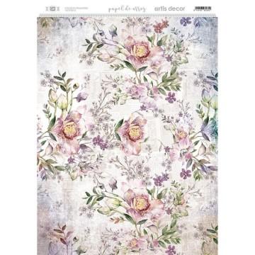 PAPEL ARROZ DEC. ARTIS DECOR 297 x32 CM  COLOR DE PRIMAVERA