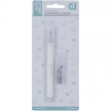 HERRAMIENTA PERFORAR Y GRABAR (+ 7 PUNTAS DIFERENTES) ARTIS DECOR