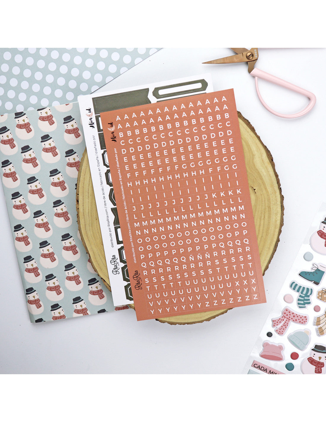 Kit trimestral Rita´s Diary Invierno 2025  de Aluacid