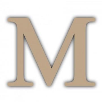"SILUETA LETRA ""M"" CHOPO 11cm ALTURA APROX.
