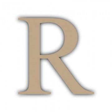 "SILUETA LETRA ""R"" CHOPO 11cm ALTURA APROX.