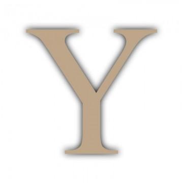 "SILUETA LETRA ""Y"" CHOPO 11cm ALTURA APROX.