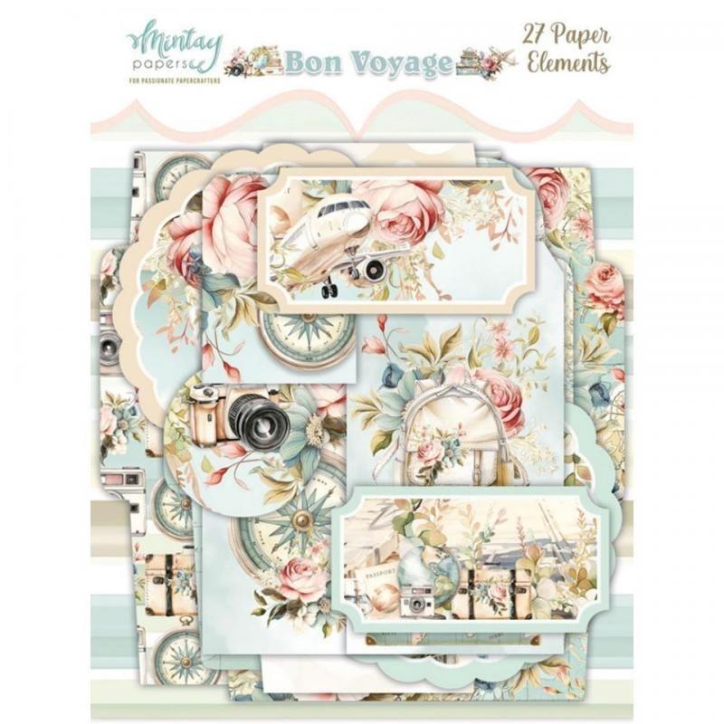 DIE CUTS BON VOYAGE MINTAY