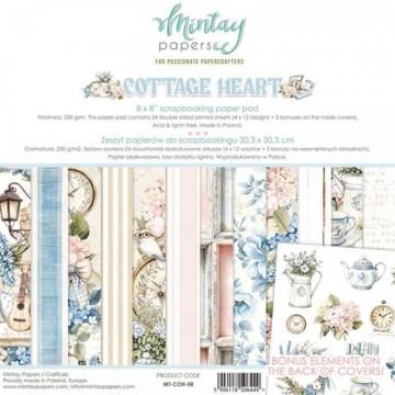 MT-COH-08 MINTAY PAPERS BLOC 8x8'' - Cottage Heart