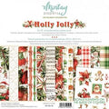 MT-HOL-08 MINTAY PAPERS BLOC 8x8'' - Holly Jolly